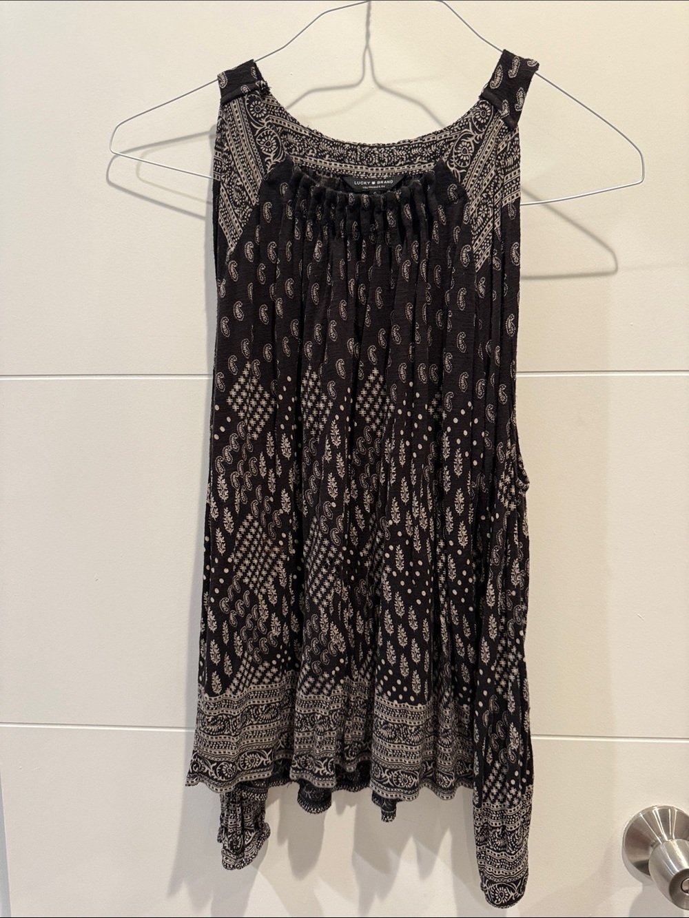 Open shoulder blouse